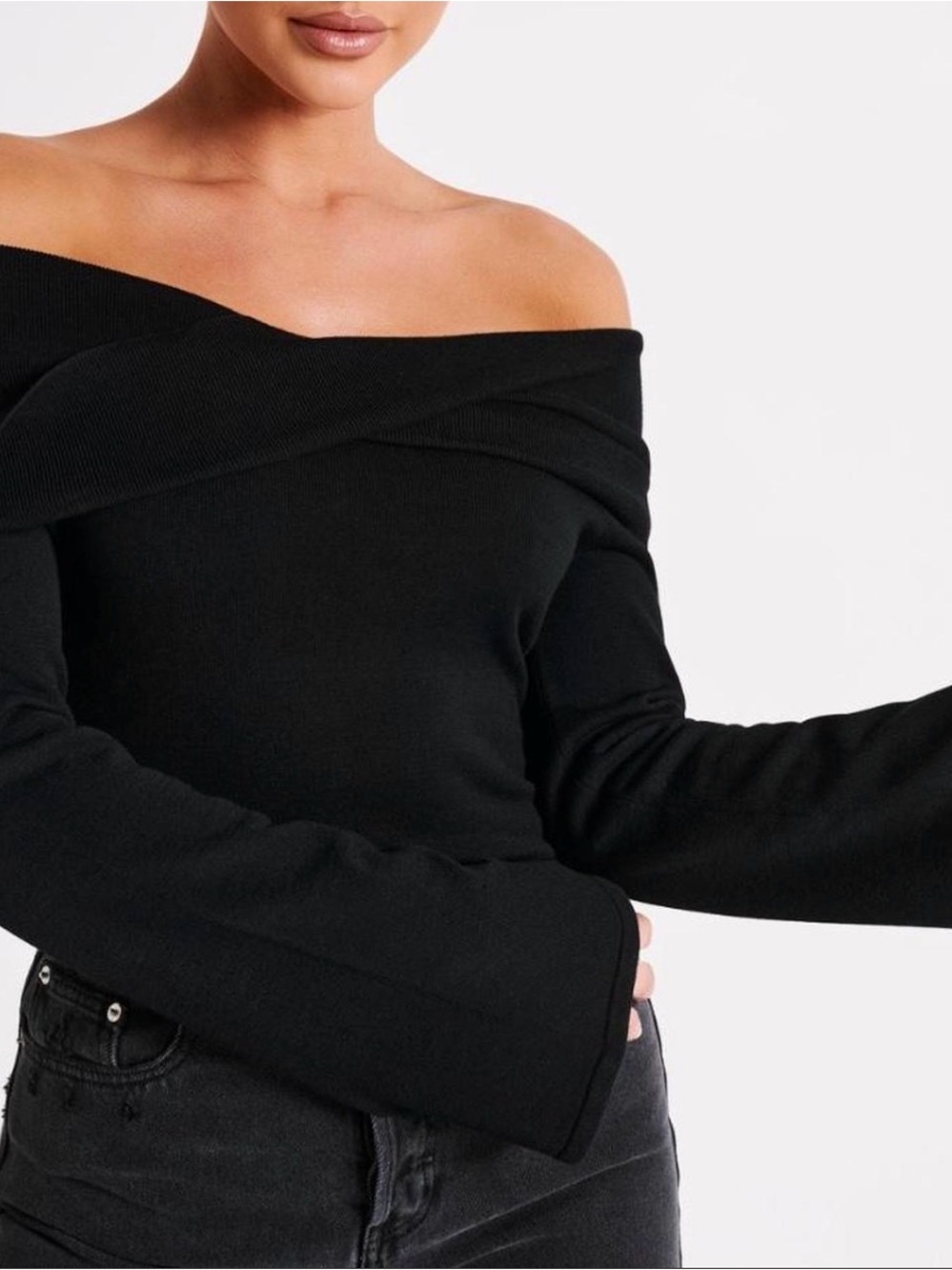 Meshki Marlisa Off The Shoulder Top